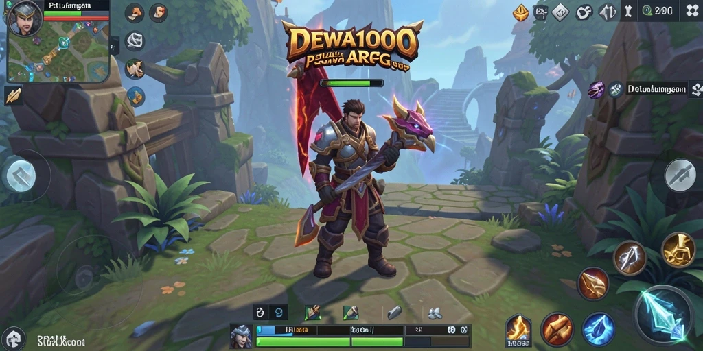 Tampilan gameplay DEWA1000 yang memikat dan seru.