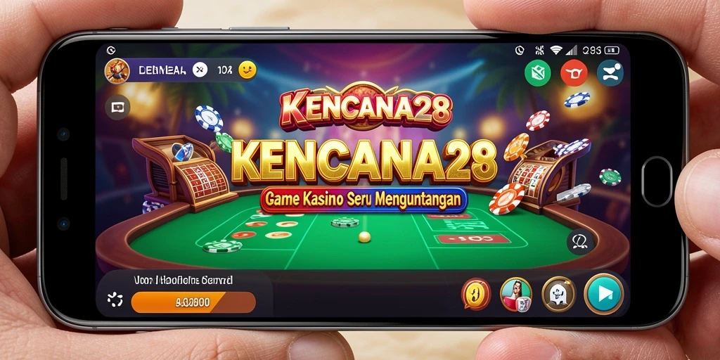 Tampilan menarik dari gameplay Kasino di KENCANA28.