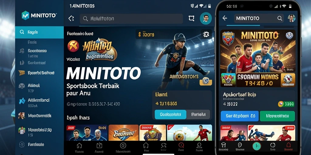 Gameplay menarik dalam aplikasi Sportsbook MINITOTO.