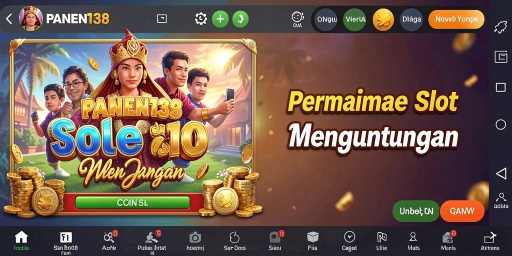 Tampilan gameplay yang seru dan mendebarkan di PANEN138.