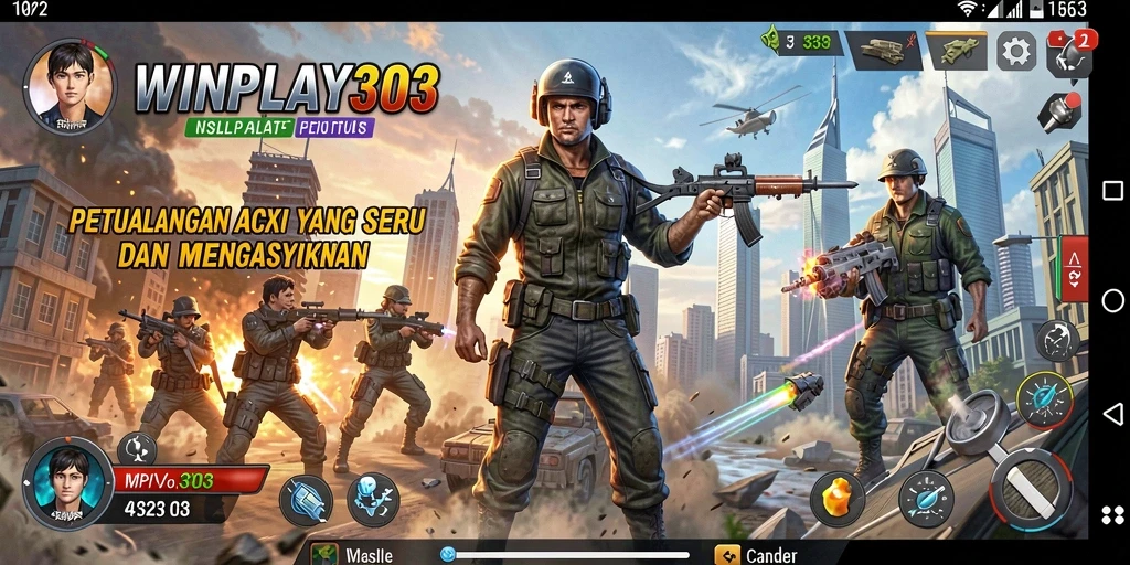 Tampilan gameplay mendebarkan di WINPLAY303 dengan aksi yang intens.